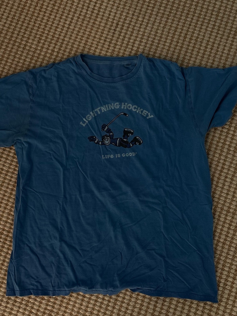 Tampa bay lightning Life Is Good Short Sleeve Tee